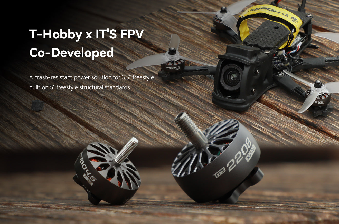 T-HOBBY x IT'S FPV 1604.5 3650KV Motor for 3.5" FPV Drone