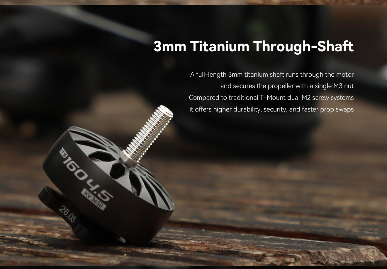 T-HOBBY x IT'S FPV 1604.5 3650KV Motor for 3.5" FPV Drone