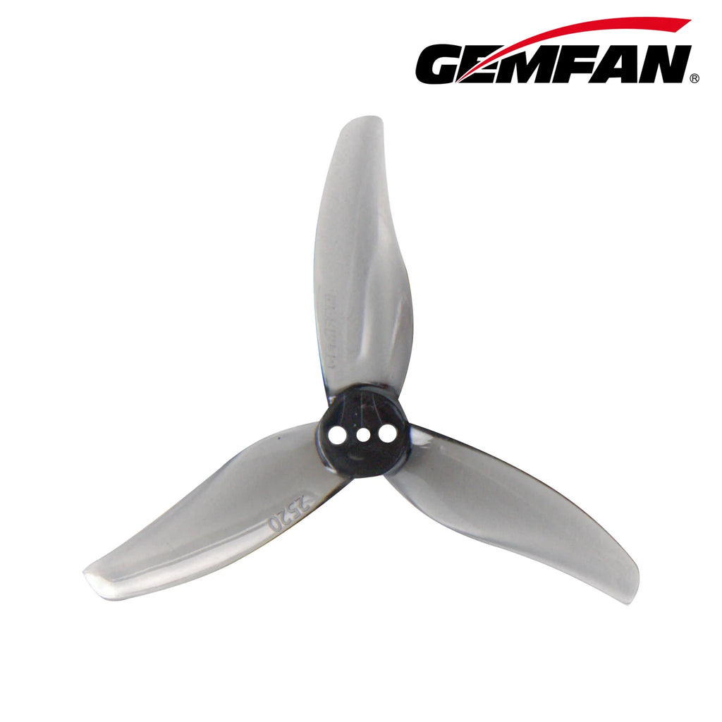 2520 Hurricane PC 3 Blade 1.5mm - Clear Gray 8 stuks