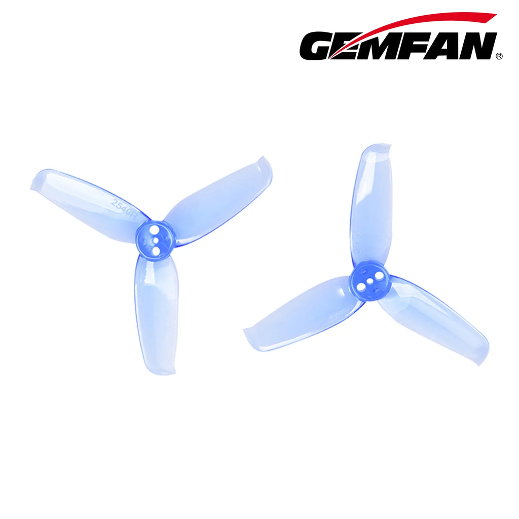 2540 Flash PC 3 Blade 1.5mm - Clear Blue