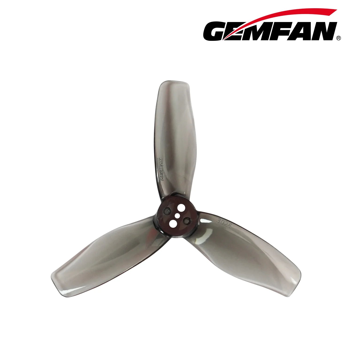3026 PC 3 Blade - Clear Gray