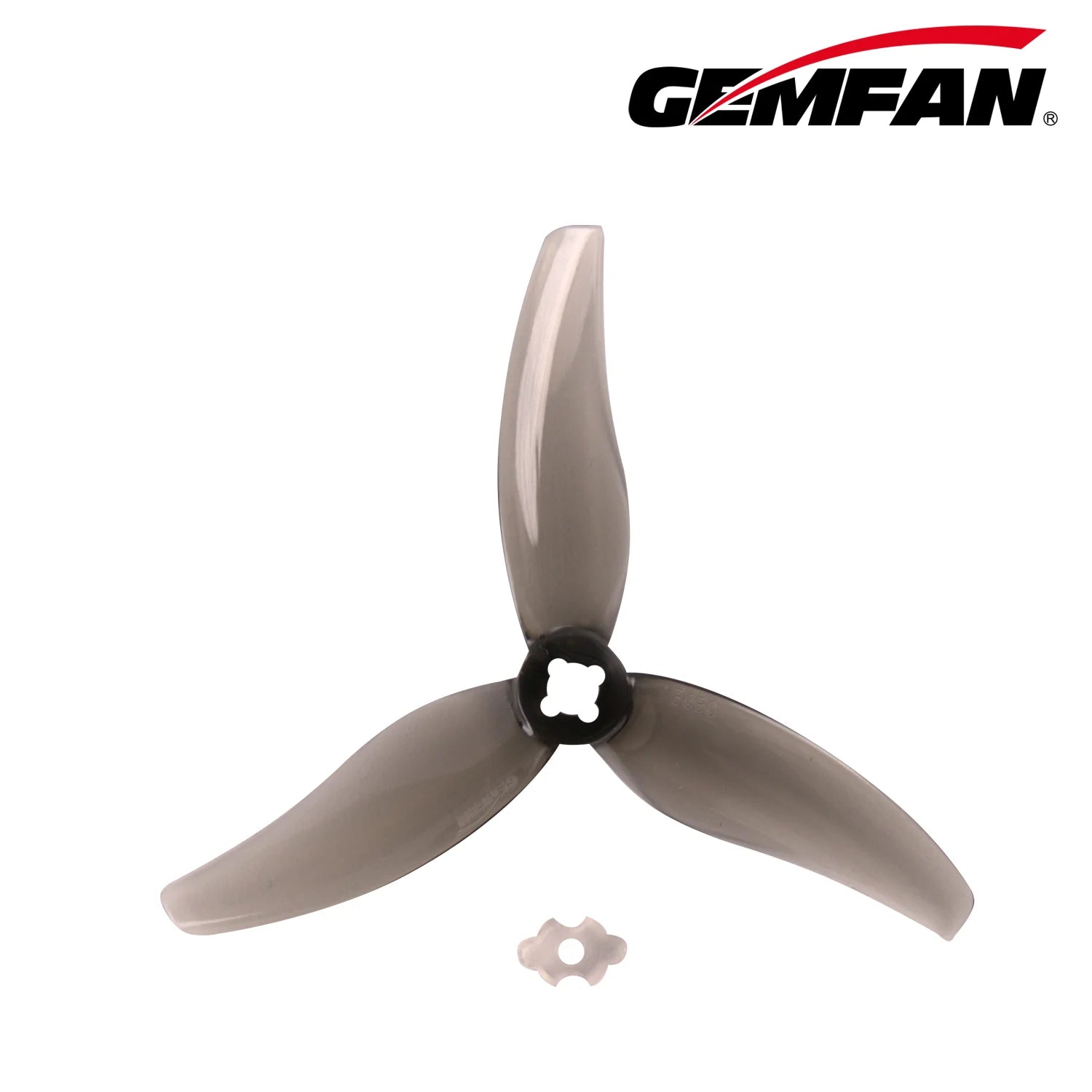 3630 Hurricane PC 3 Blade - Clear Gray