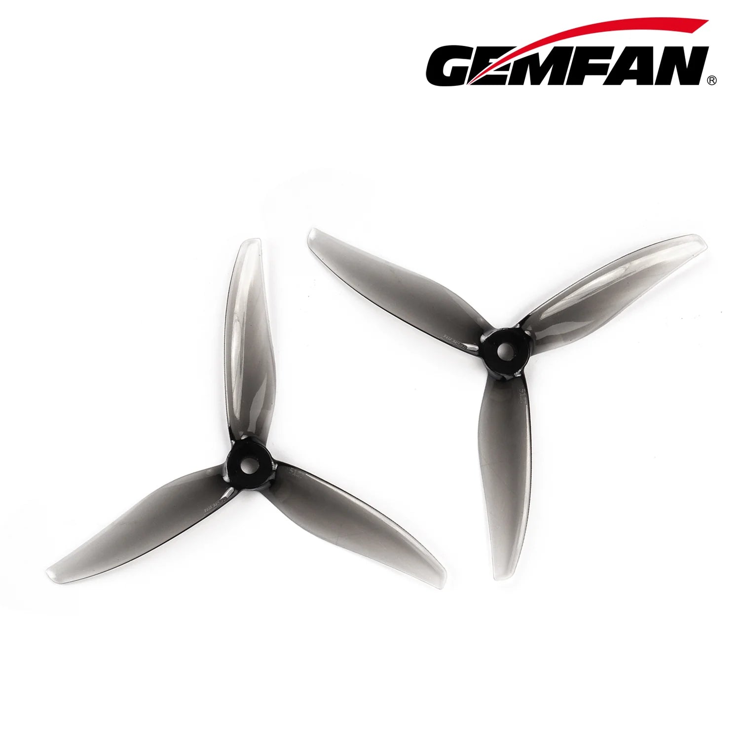 5127 Hurricane PC 3 Blade- Clear Gray