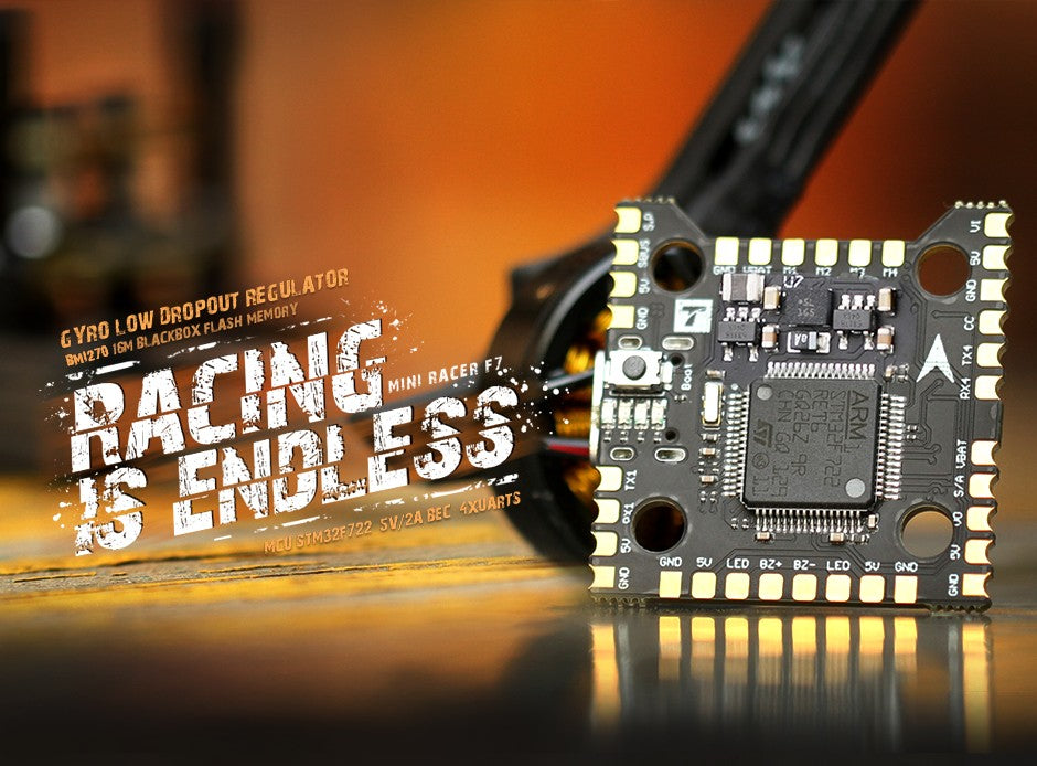 T-MOTORHOBBY Mini Racer 20x20 F7 HD Flight Controller