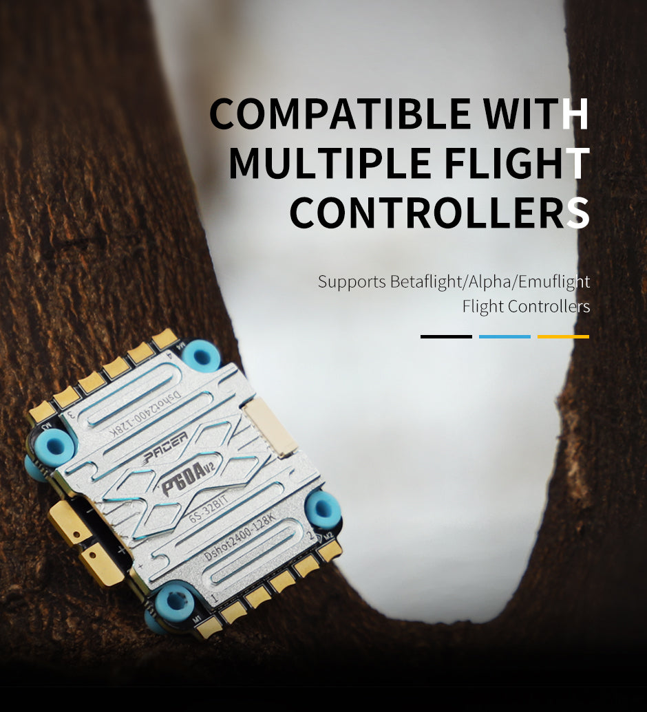 T-MOTORHOBBY P60A V2 4 in 1 ESC