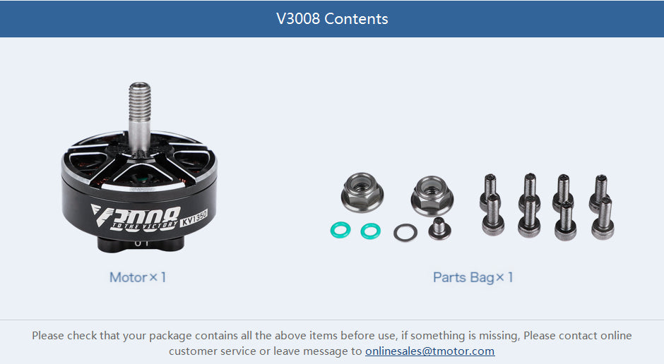 T-MOTORHOBBY V3008 1155 KV