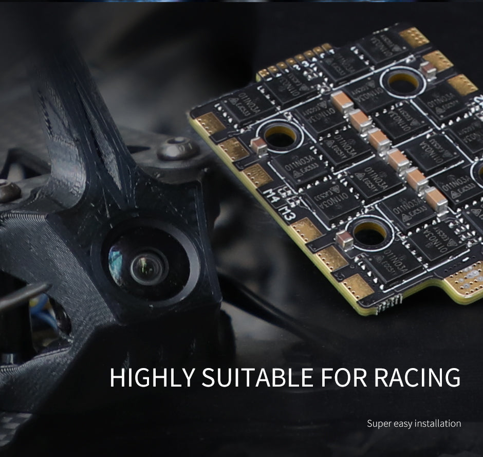 T-MOTORHOBBY F60A Mini 4 in 1 AM32 8S ESC