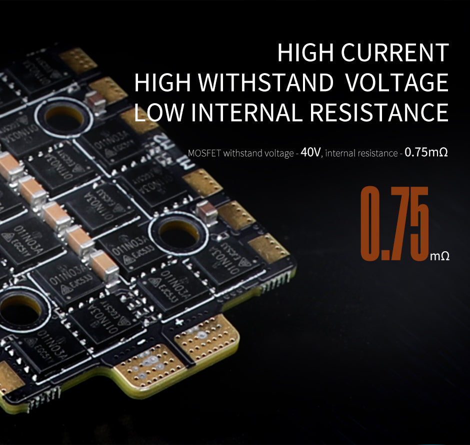 T-MOTORHOBBY F60A Mini 4 in 1 AM32 8S ESC
