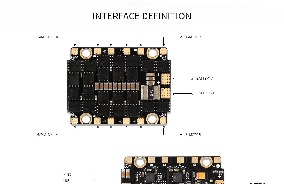 T-MOTORHOBBY V45A Lite 4 in 1 ESC